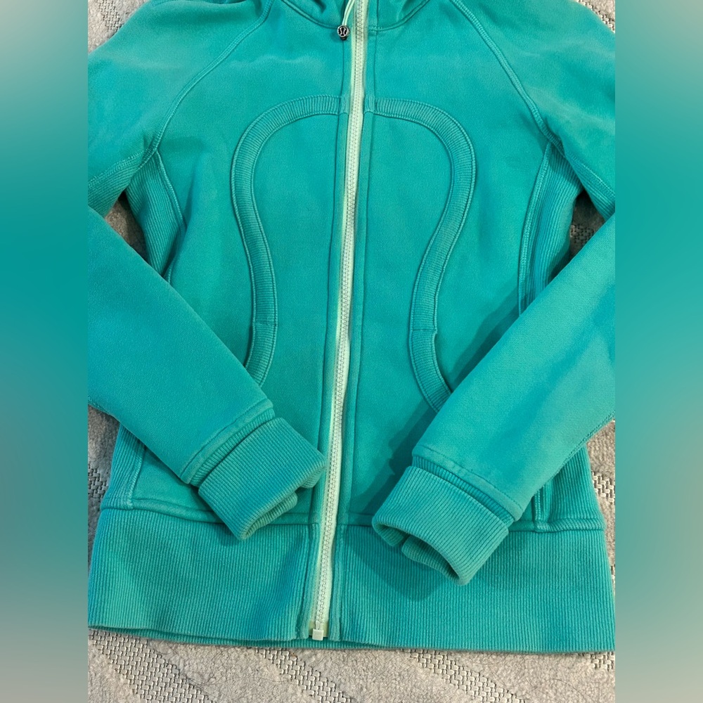 Lululemon Scuba Hoodie II in Bali Breeze/Fresh Teal - Size 2 - Picture 5 of 15